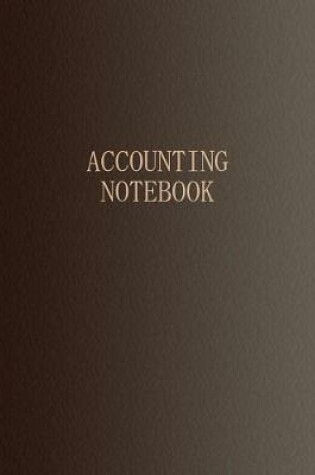 Cover of Accounting Notebook