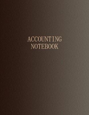 Book cover for Accounting Notebook