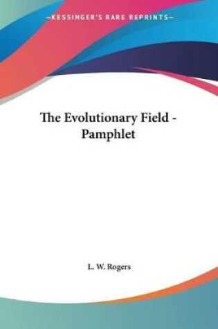 Cover of The Evolutionary Field - Pamphlet