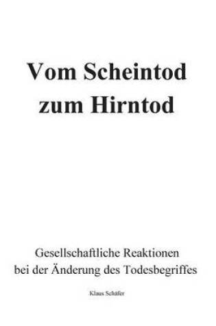 Cover of Vom Scheintod Zum Hirntod