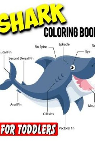 Cover of Shark Coloring Book For Toddlers