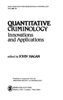 Cover of Quantitative Criminology