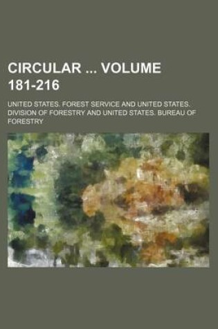 Cover of Circular Volume 181-216