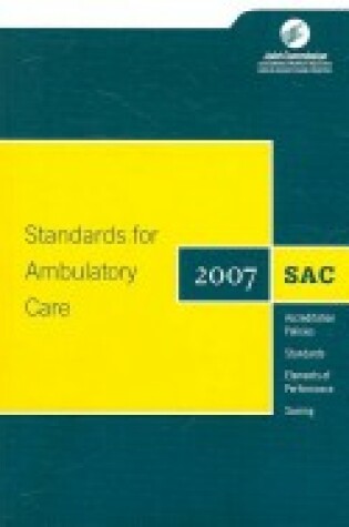 Cover of 2007 Standards for Ambulatory Care
