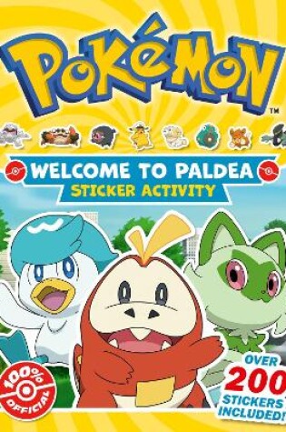 Cover of Pokemon Welcome to Paldea Epic Sticker