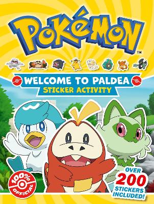 Book cover for Pokemon Welcome to Paldea Epic Sticker