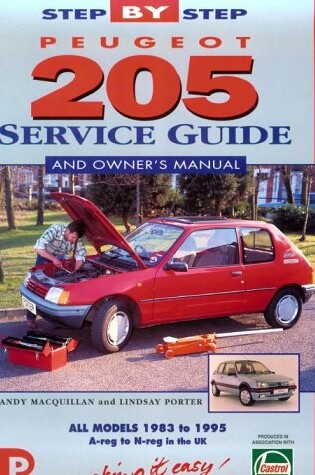 Cover of Peugeot 205 Service Guide and Owner's Manual