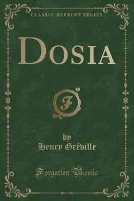 Book cover for Dosia (Classic Reprint)