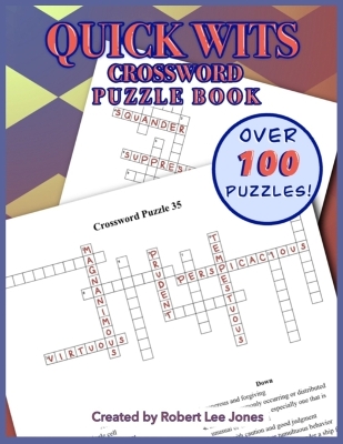Book cover for Quick Wit - Crossword Puzzle Book - Puzzle Collection