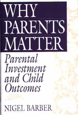 Book cover for Why Parents Matter