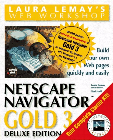 Book cover for Netscape Navigator Gold 3