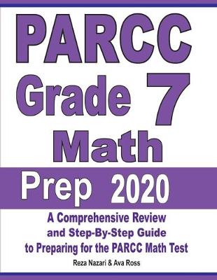 Book cover for PARCC Grade 7 Math Prep 2020