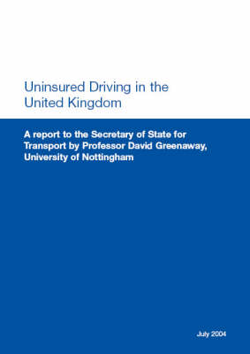 Book cover for Uninsured Driving in the UK