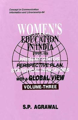 Book cover for Women Education in India 1995-1998