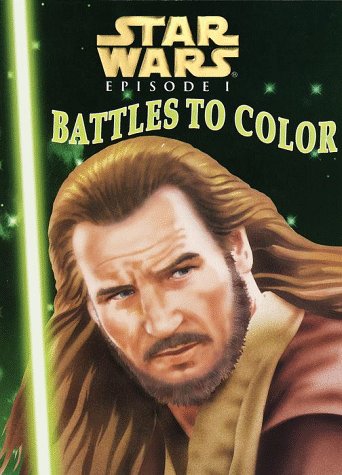 Cover of Star Wars:  Episode 1- Battles to Color