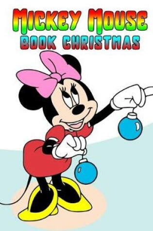 Cover of mickey mouse book christmas