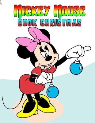 Book cover for mickey mouse book christmas