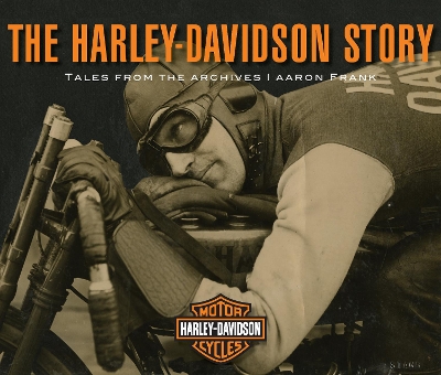 Book cover for The Harley-Davidson Story