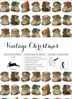 Book cover for Vintage Christmas: Gift & Creative Paper Book