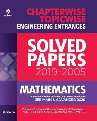 Book cover for Chapterwise Topicwise Solved Papers Mathematics for Engineering Entrances 2020