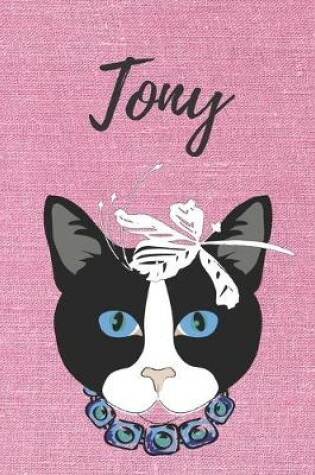 Cover of Tony Katzen Notizbuch / Malbuch / Tagebuch / Journal / DIN A5 / Geschenk