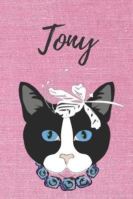 Book cover for Tony Katzen Notizbuch / Malbuch / Tagebuch / Journal / DIN A5 / Geschenk