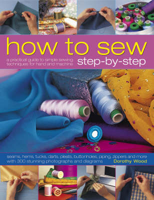 Book cover for How to Sew Step-by-step