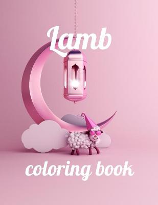 Book cover for Lamb coloring book