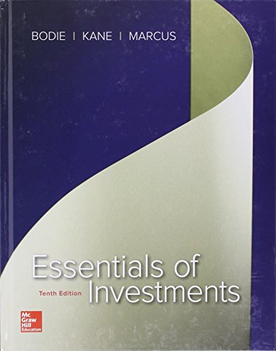 Book cover for Essentials of Investments with Connect
