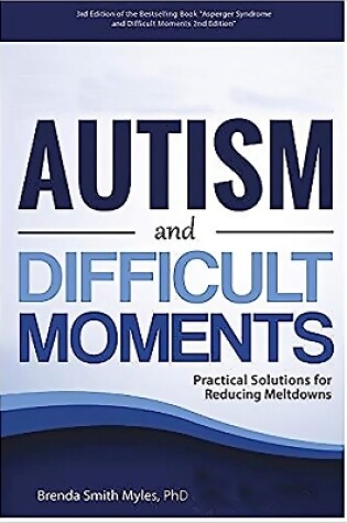 Cover of High-Functioning Autism and Difficult Moments