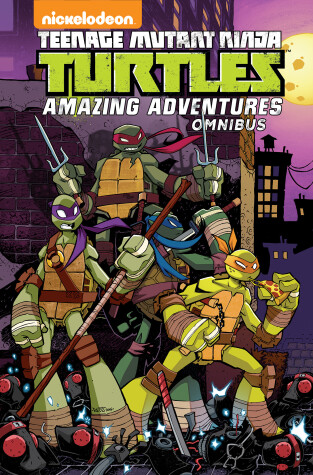 Book cover for Teenage Mutant Ninja Turtles: Amazing Adventures Omnibus