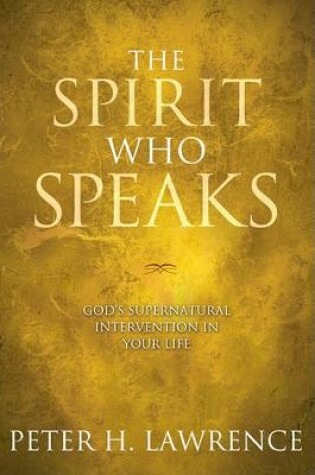 Cover of Spirit Who Speaks. the