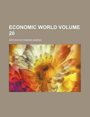 Book cover for Economic World Volume 20