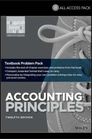 Cover of Accounting Principles, 12th edition Access Pack Print Component