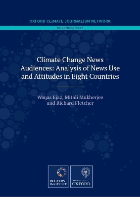 Book cover for Climate Change News Audiences