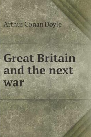 Cover of Great Britain and the next war