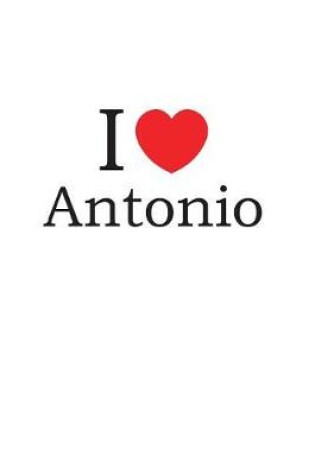 Cover of I Love Antonio