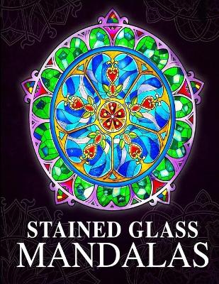 Book cover for Stained Glass Mandalas