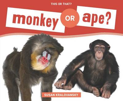 Book cover for Monkey or Ape?