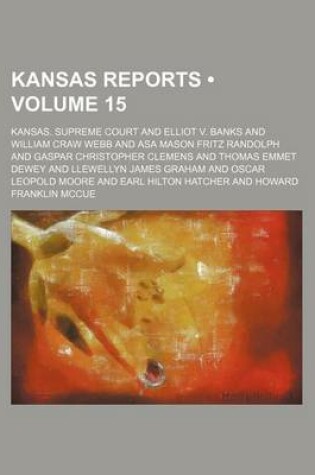 Cover of Kansas Reports (Volume 15)