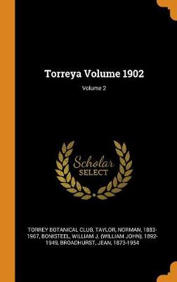 Book cover for Torreya Volume 1902; Volume 2