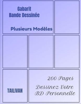 Book cover for Gabarit Bande Dessinée Plusieurs Modèles