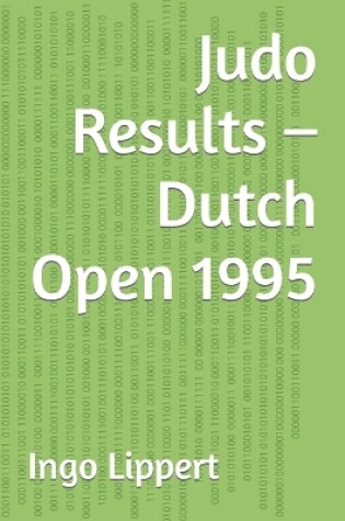 Cover of Judo Results - Dutch Open 1995