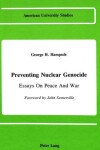 Book cover for Preventing Nuclear Genocide