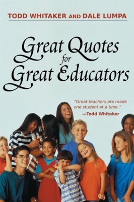 Book cover for Great Quotes for Great Educators