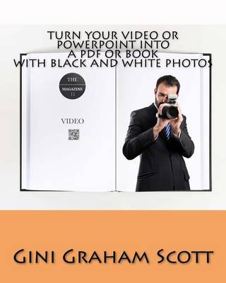 Book cover for Turn Your Video or PowerPoint into a PDF or Book