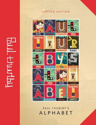 Book cover for Paul Thurlby's Alphabet Special Signed Edition