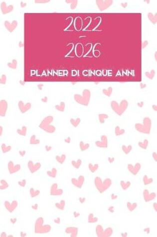 Cover of 2022-2026 Cinque anni Planner