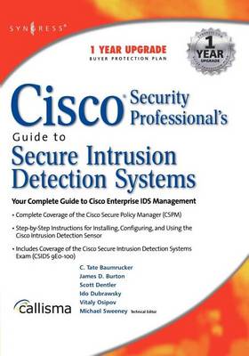 Book cover for Cisco Security Professional's Guide to Secure Intrusion Detection Systems