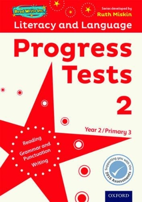 Book cover for Read Write Inc. Literacy and Language: Year 2: Progress Tests 2